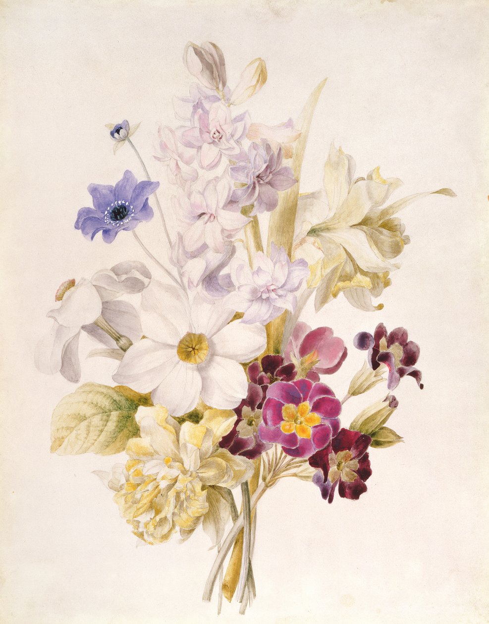Narzissen und andere Blumen, 1840 von French School