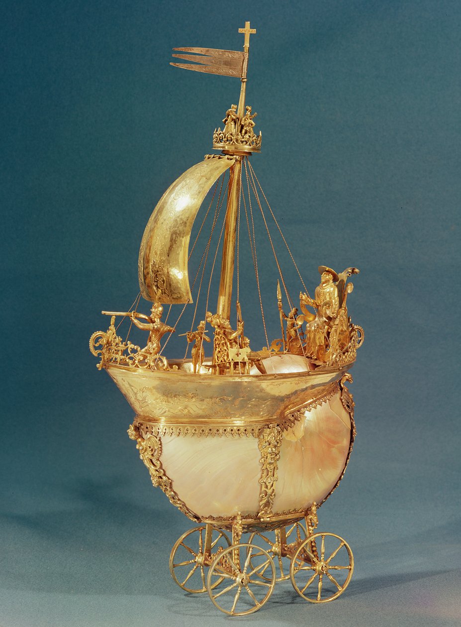 Nef des Kardinals von Lothringen, 1579 von French School