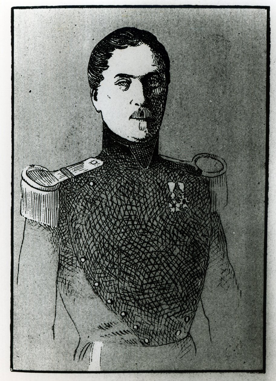 Paul Verlaines Vater, 19. Jahrhundert von French School