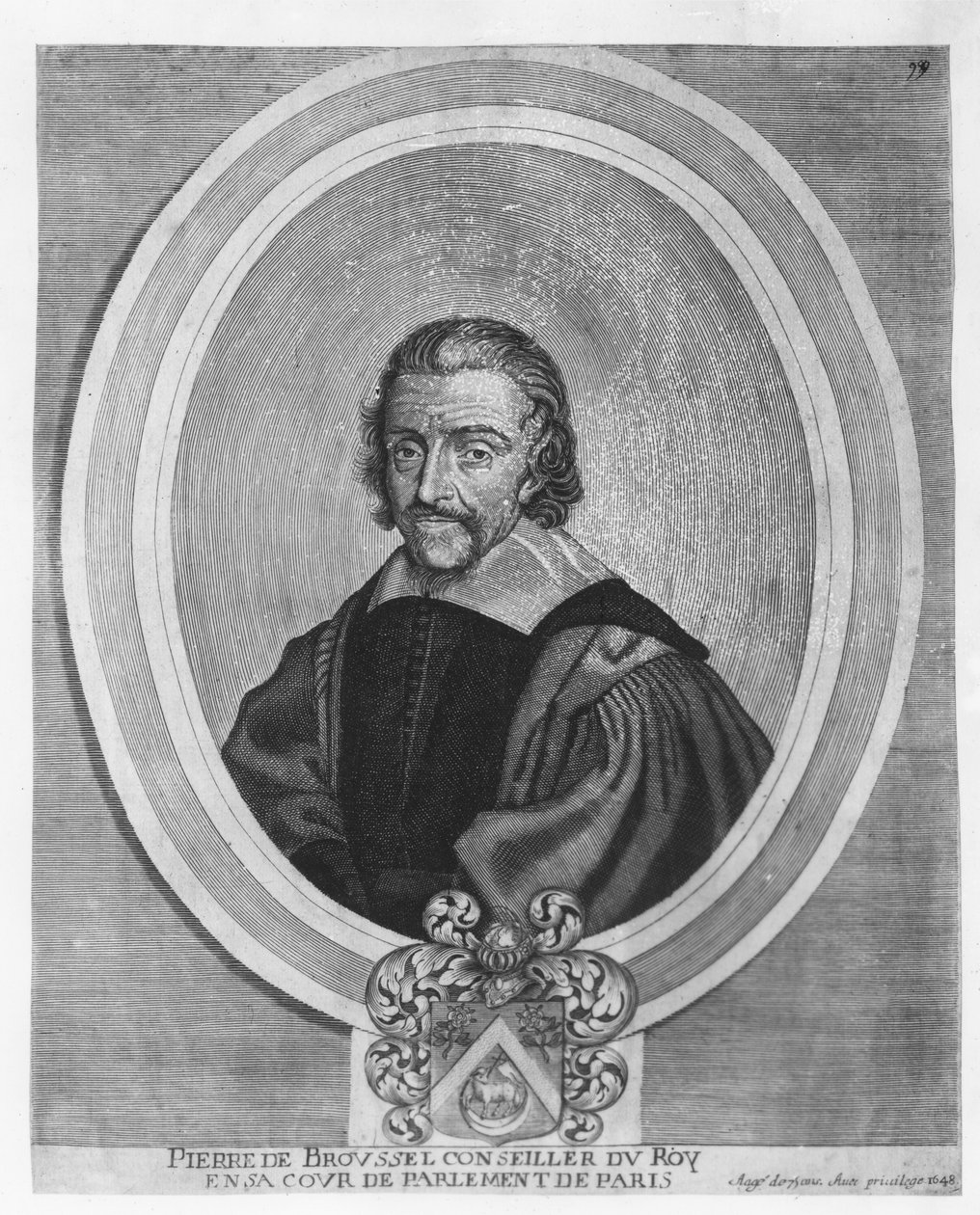 Pierre Broussel (Stich) von French School