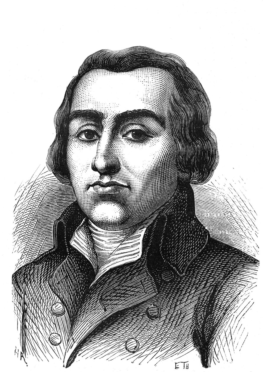 Pierre Joseph CAMBON (1756-1820), Kaufmann in Leinwand und Abgeordneter im Nationalkonvent - Gravur 1864 von French School