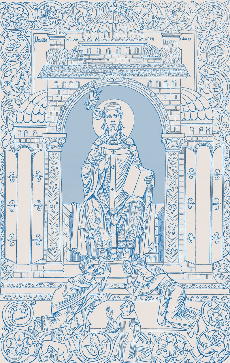 Papst Gregor I von French School