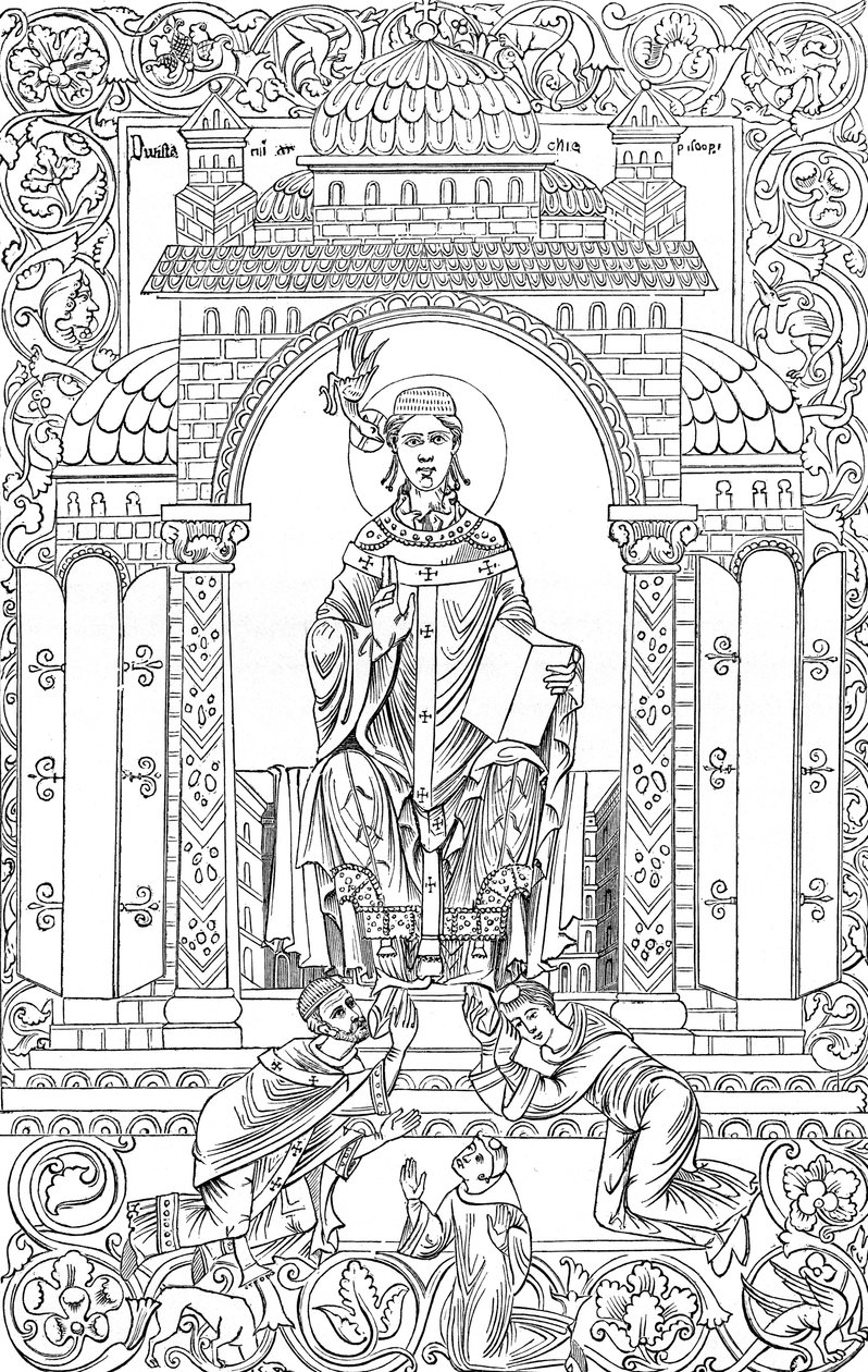 Papst Gregor I. von French School
