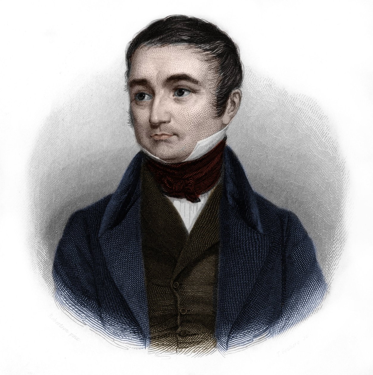 Porträt von Adolphe Thiers (1797-1877), französischer Politiker und Historiker. in 