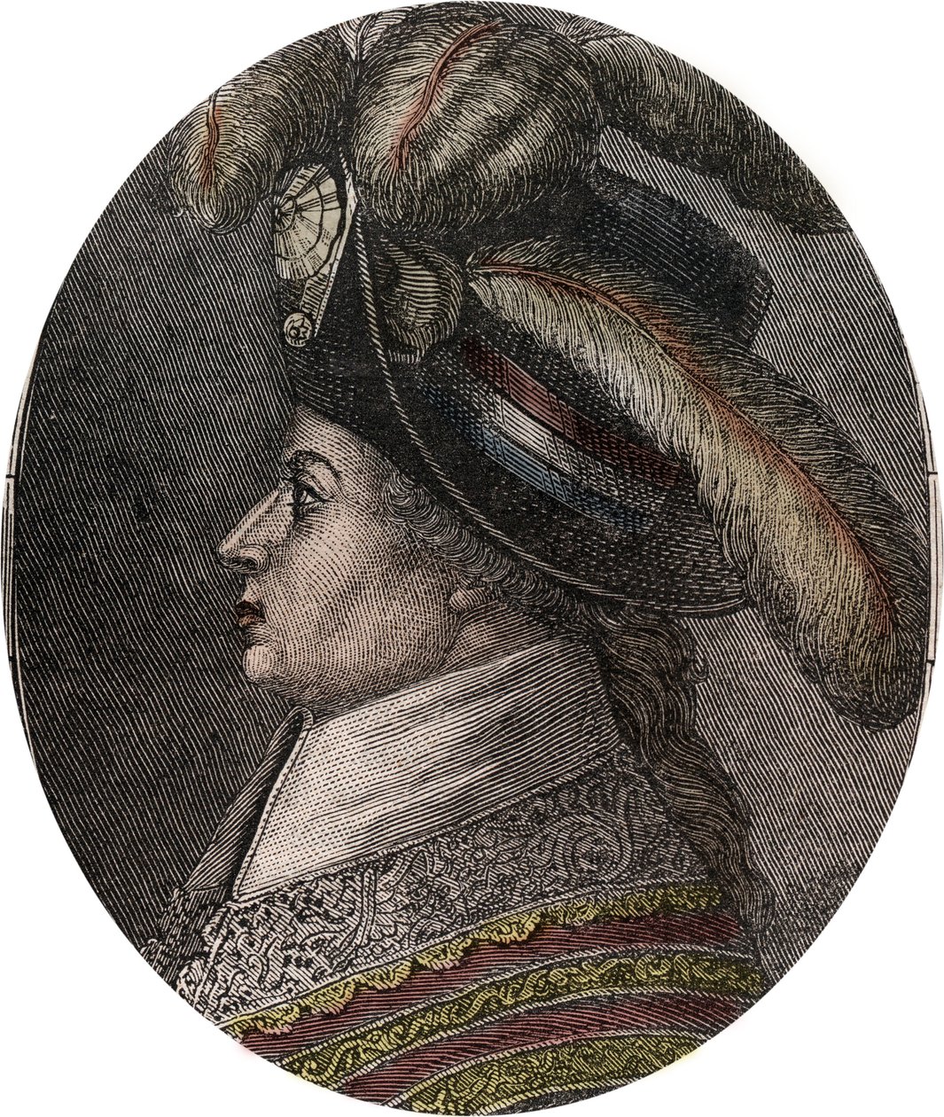 Porträt von Barthelemy Francois Marie (Marquis) (1747-1830) - Gravur in „Nouvelle Nationale Encyclopedie“ von Maurice La Charest - 1870 von French School