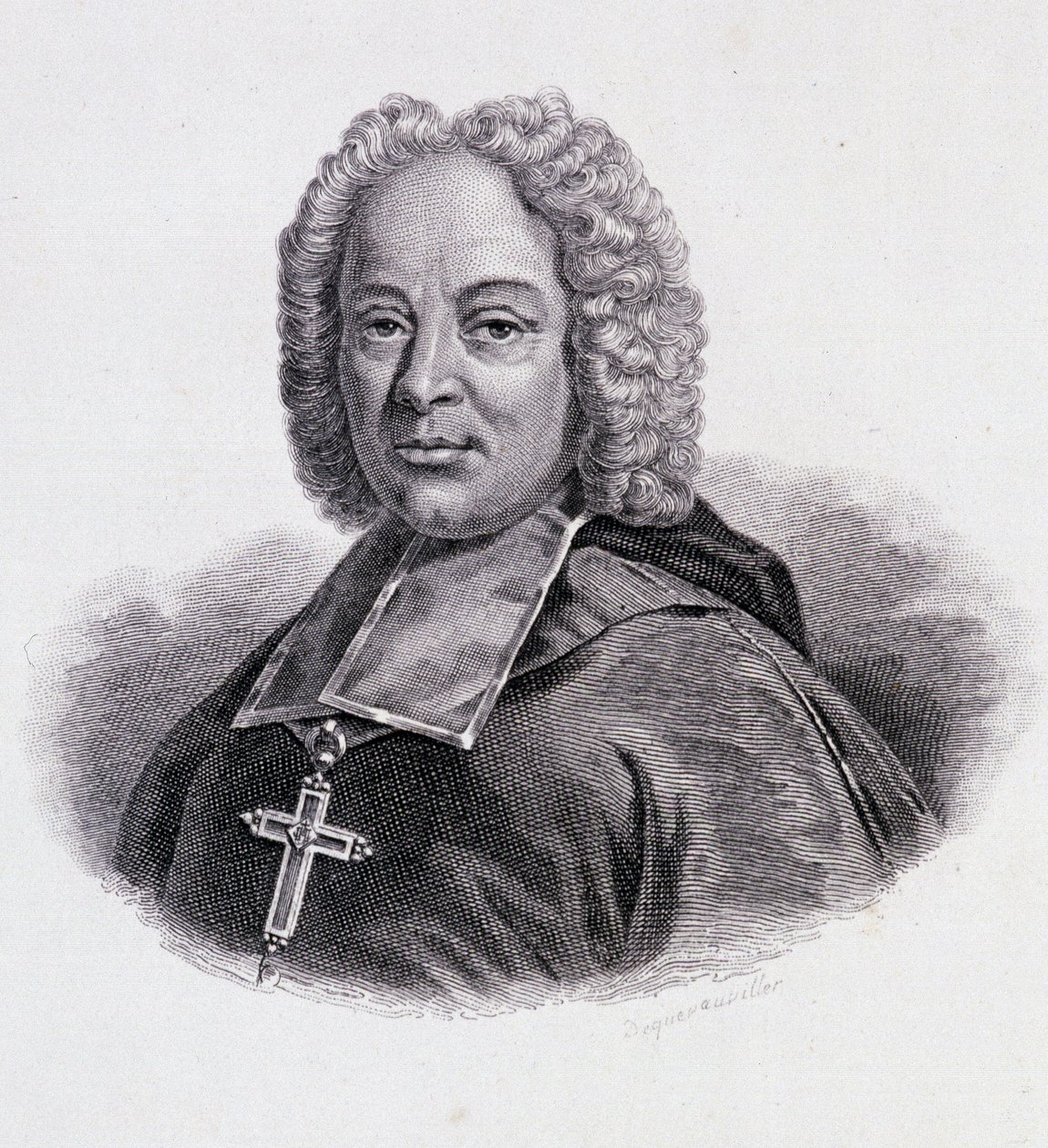 Porträt von Belsunce de Castelmoron, französischer Prälat (1670 - 1755) von French School
