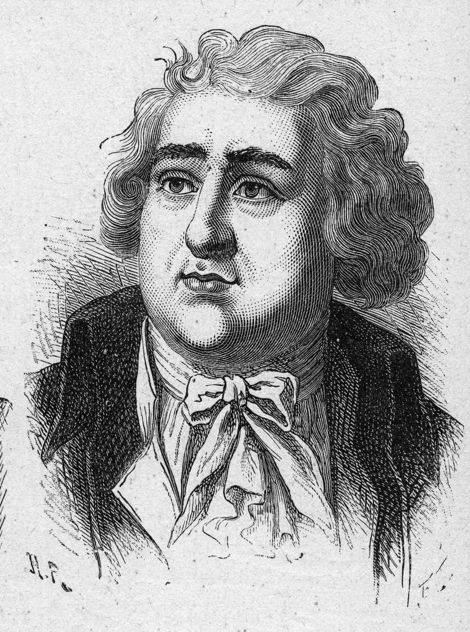 Porträt von Charles James Fox (1749-1806), britischer Staatsmann. Gravur von 1889. Private Sammlung. von French School