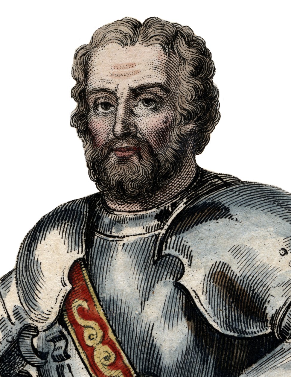 Porträt von Chevalier de Bayard (1476-1524), französischer Soldat von French School
