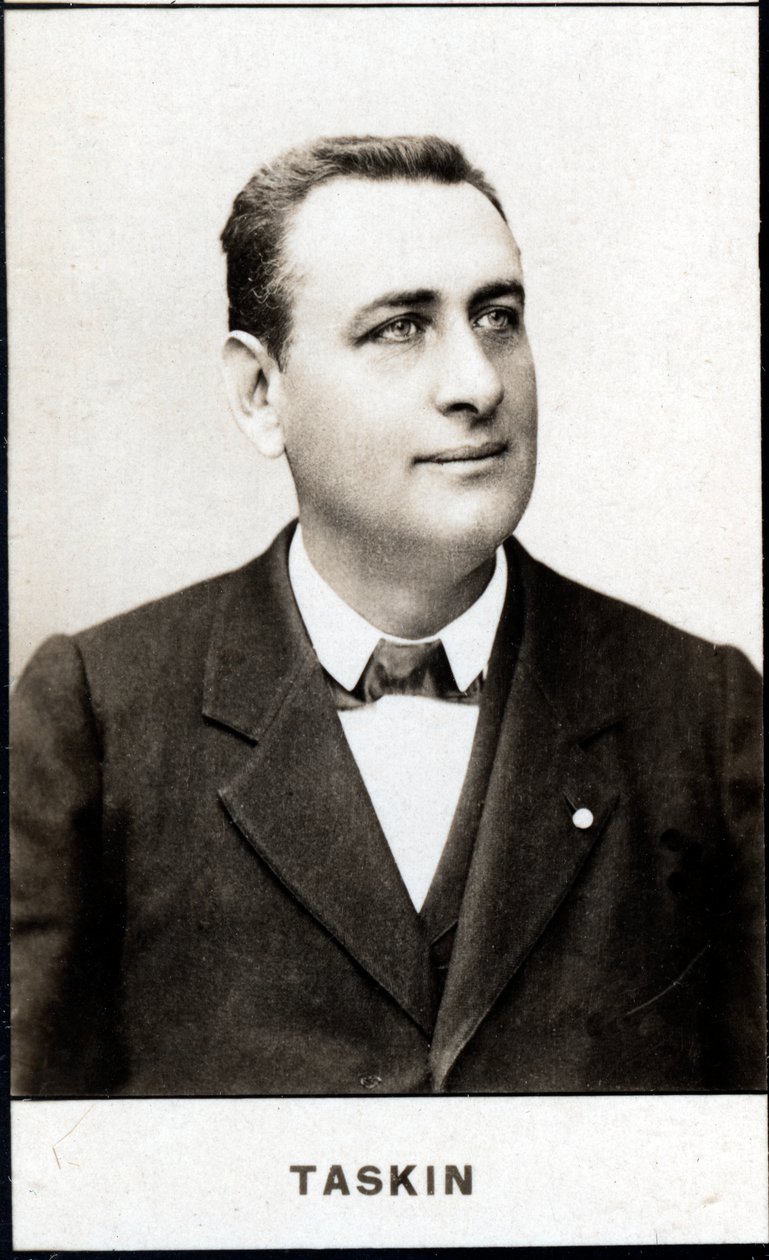 Porträt von Emile Alexandre Taskin (1853-1897), französischer Opernbariton von French School