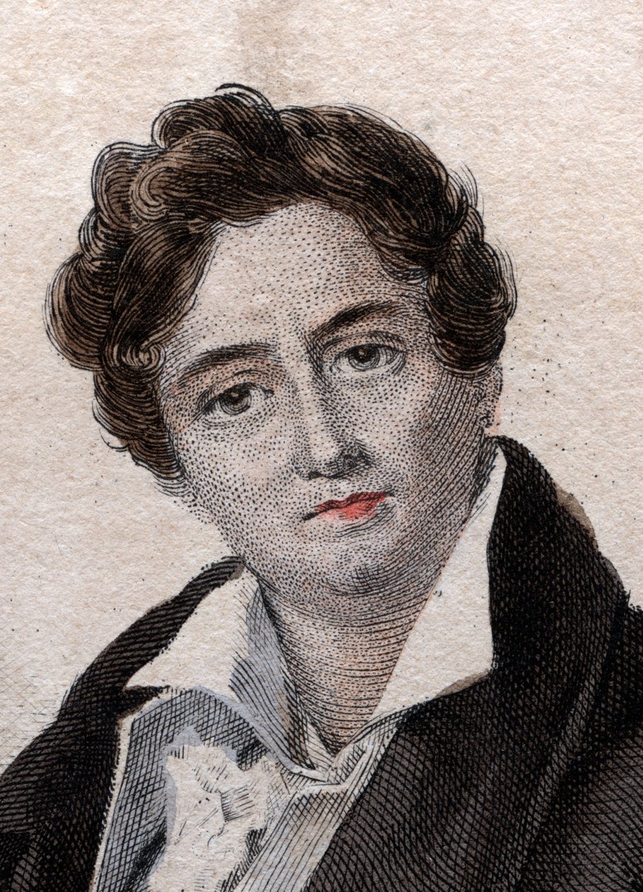 Porträt von François Joseph Talma (1763-1826), französischer Schauspieler von French School