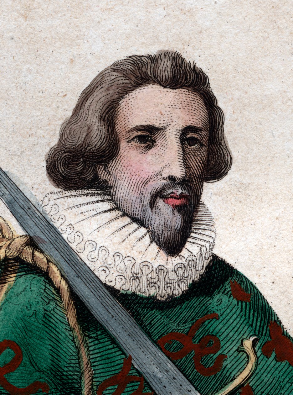 Porträt von Francois de Bonne, Herzog von Lesdiguieres (1543-1626), französischer Soldat und Konstabler von Frankreich von French School