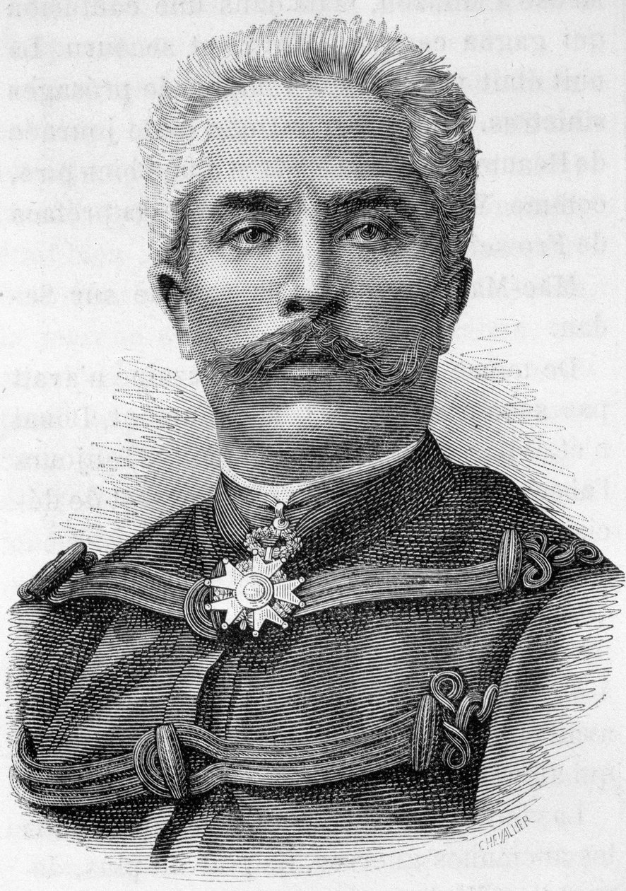 Porträt von General Galiffet - in „L