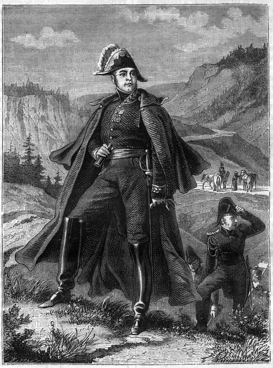 Porträt von General Lecourbe - Claude Joseph Comte Lecourbe, französischer General (1758 -1815) - in „Histoire de l