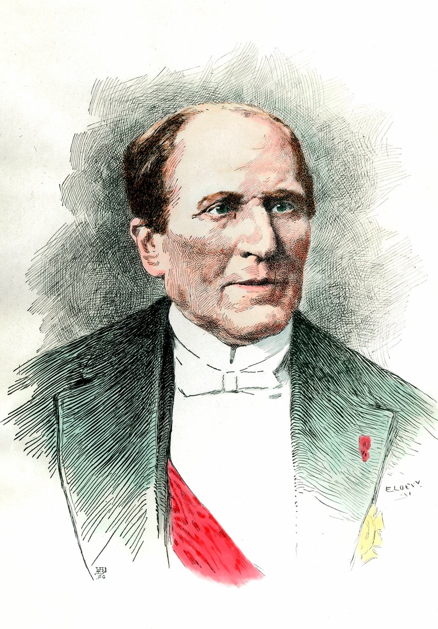 Porträt von Georges Eugene Haussmann, genannt Baron Haussmann von French School