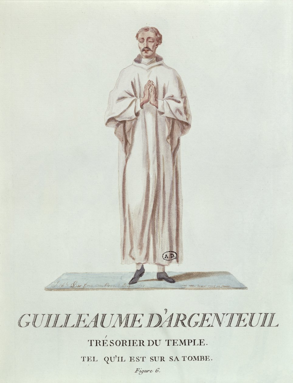 Porträt von Guillaume d