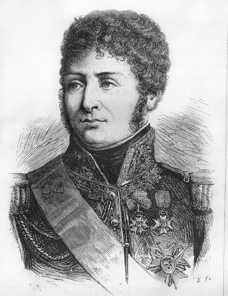 Porträt von Henri Clarke, französischer General und Politiker (Herzog von Feltre 1809) von French School