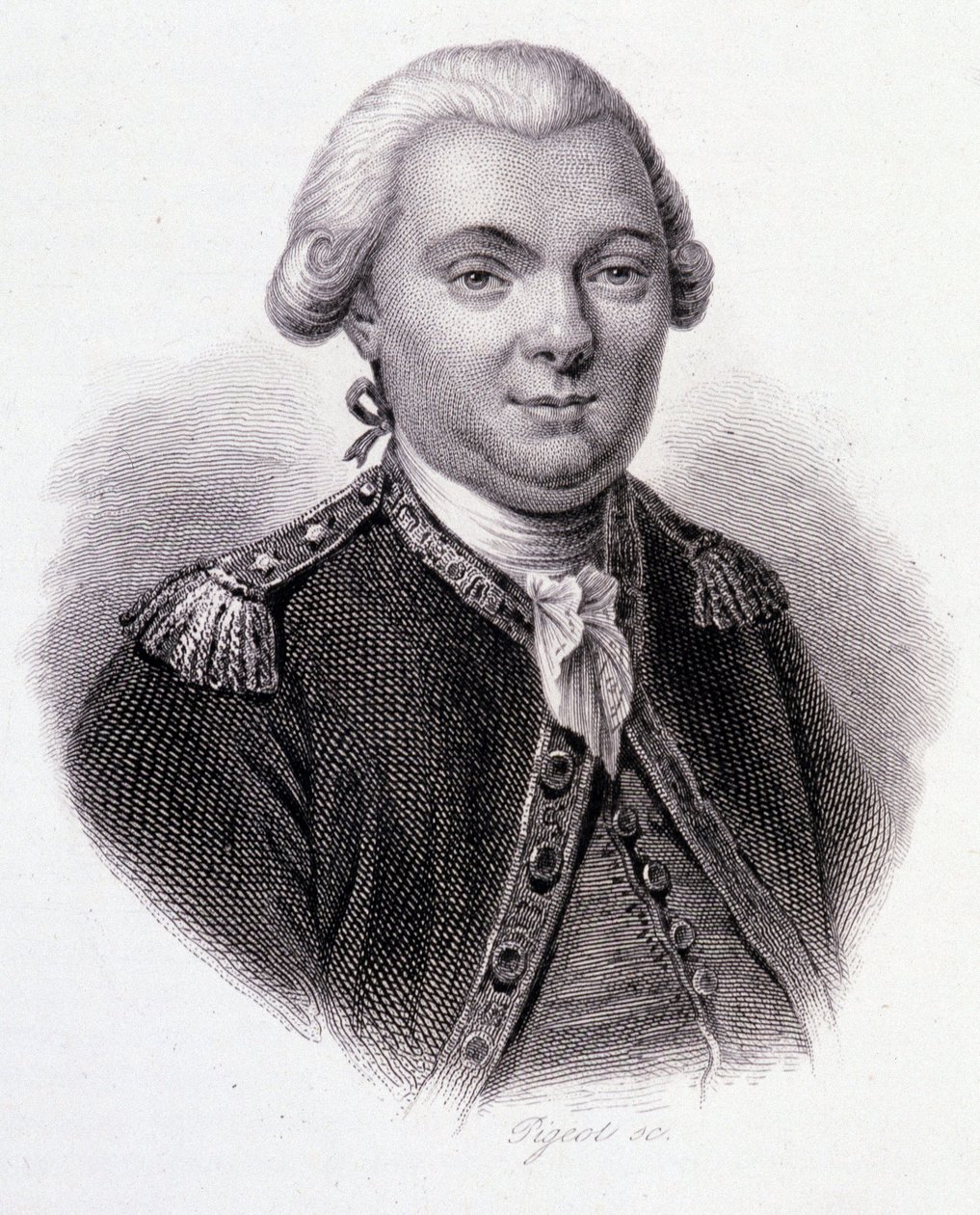 Porträt von Jean-François Galaup, Comte de La Pérouse (Jean François Laperouse) von French School
