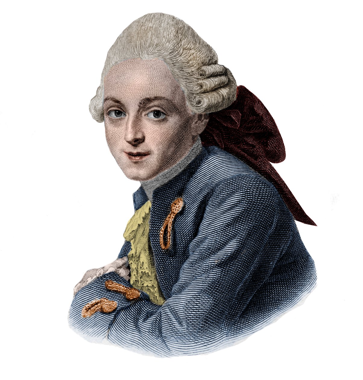 Porträt von Jean-Louis Archange von French School