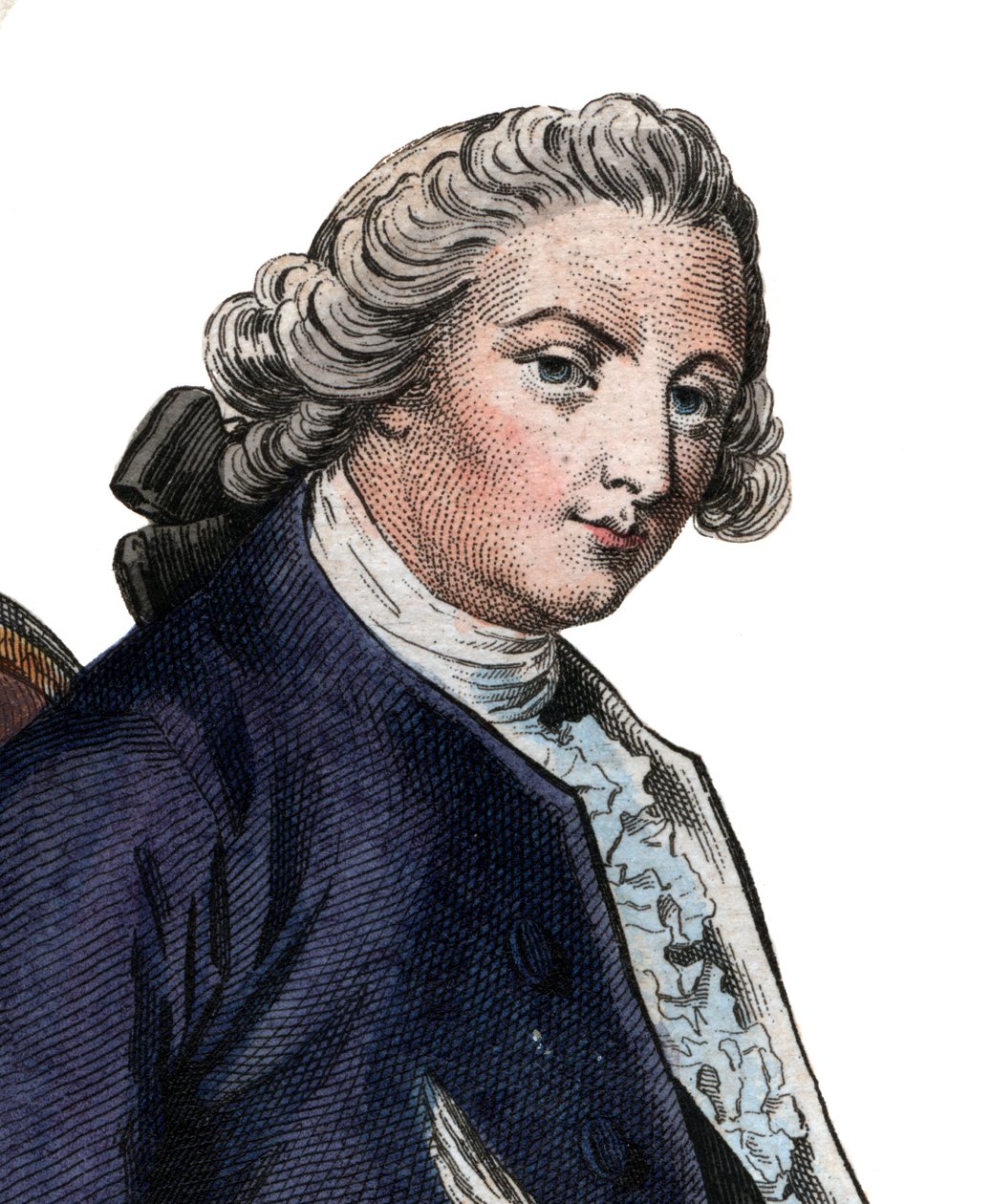 Porträt von Jean Baptiste Louis Gresset (1709-1777), französischer Dichter und Dramatiker von French School