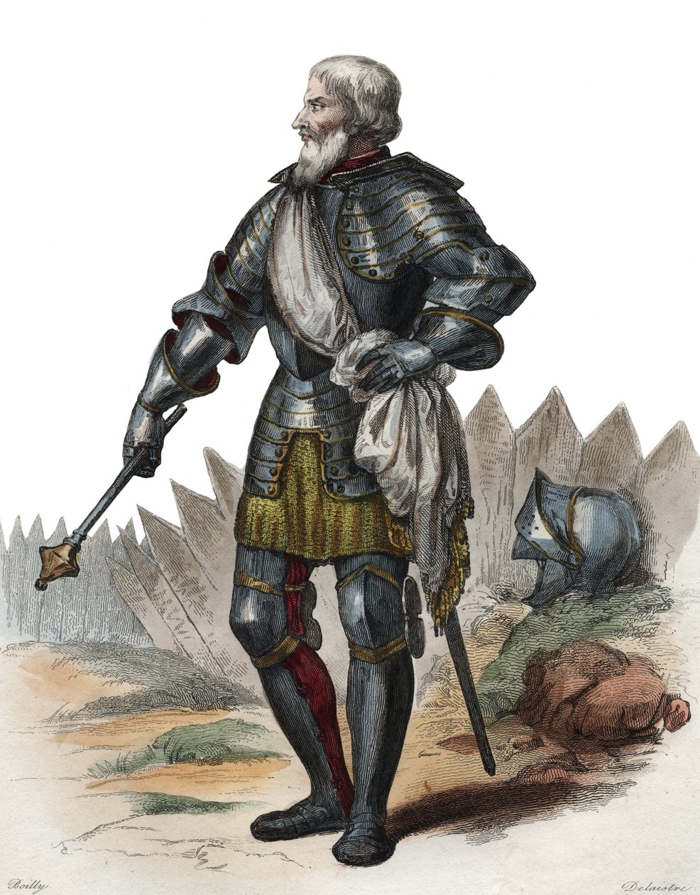 Porträt von Jean II. Le Maingre (Le Meingre) (1366-1421), genannt Boucicaut, Marschall von Frankreich von French School
