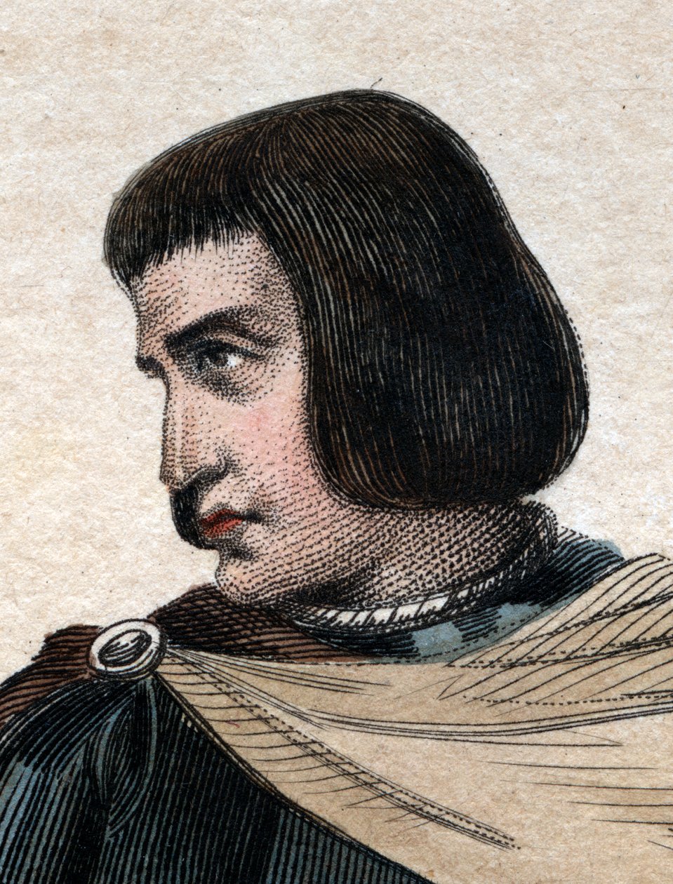 Porträt von Jean Juvenal (Jouvenel) des Ursins (1360-1431), französischer Richter von French School