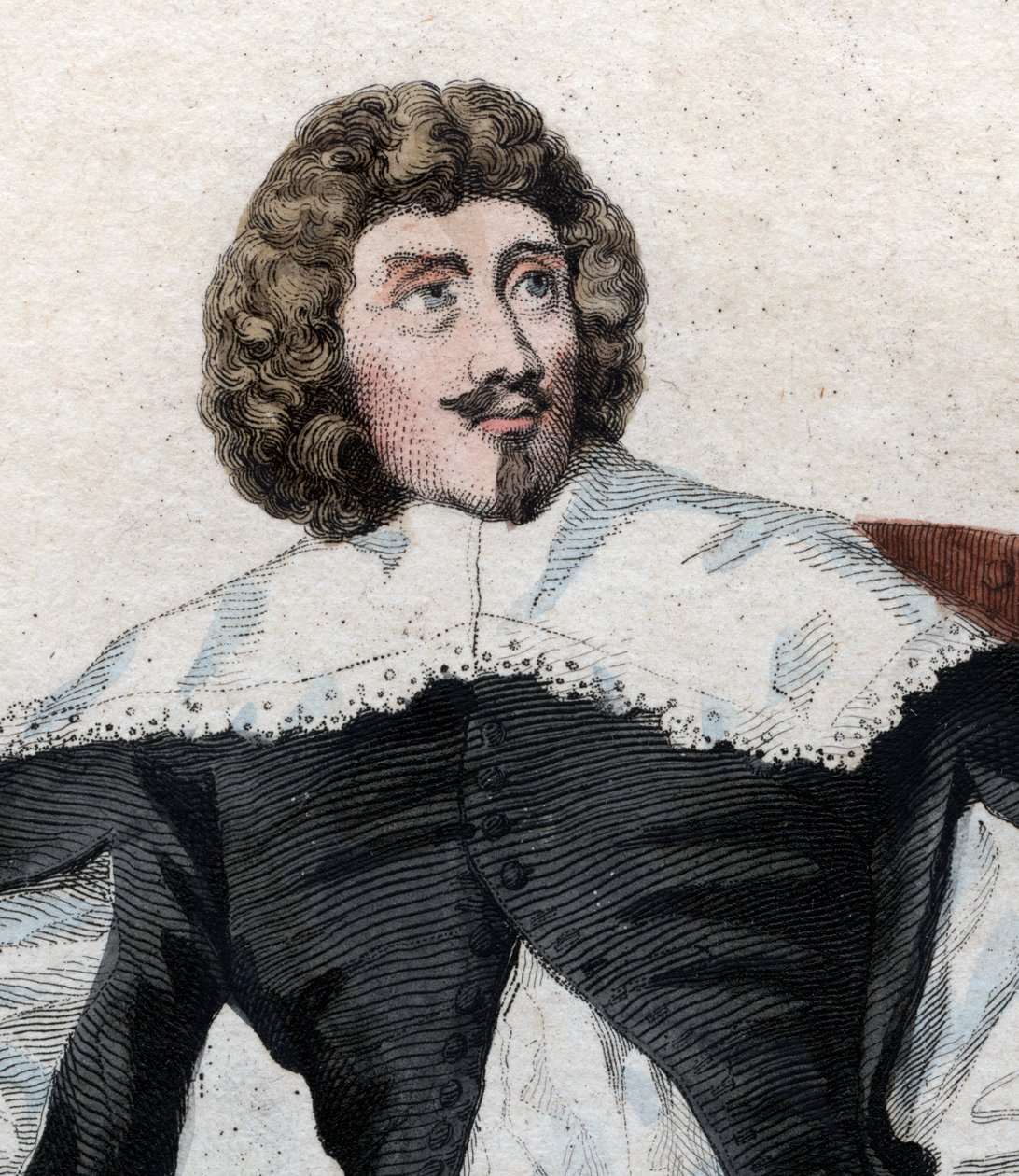Porträt von Jean Louis Guez de Balzac (1597-1654), französischer Autor von French School