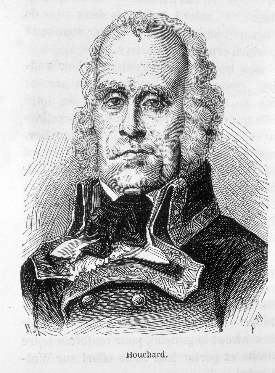 Porträt von Jean Nicolas Houchard (1738 - 1793), französischer General - in „L
