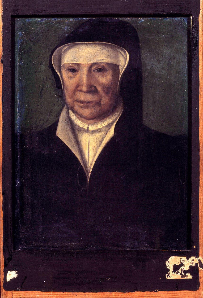 Porträt von Johanna von Navarra (1273-1305), Königin von Frankreich. Gemälde der französischen Schule. 16. Jahrhundert. Versailles, Schlossmuseum von French School
