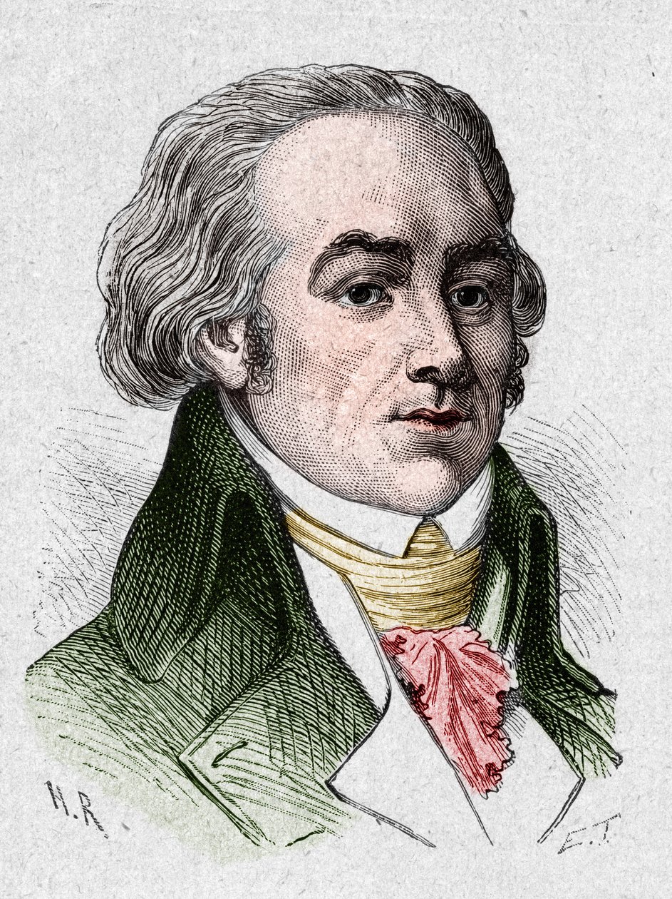 Porträt von Joseph Geneviève, Graf von Puisaye von French School