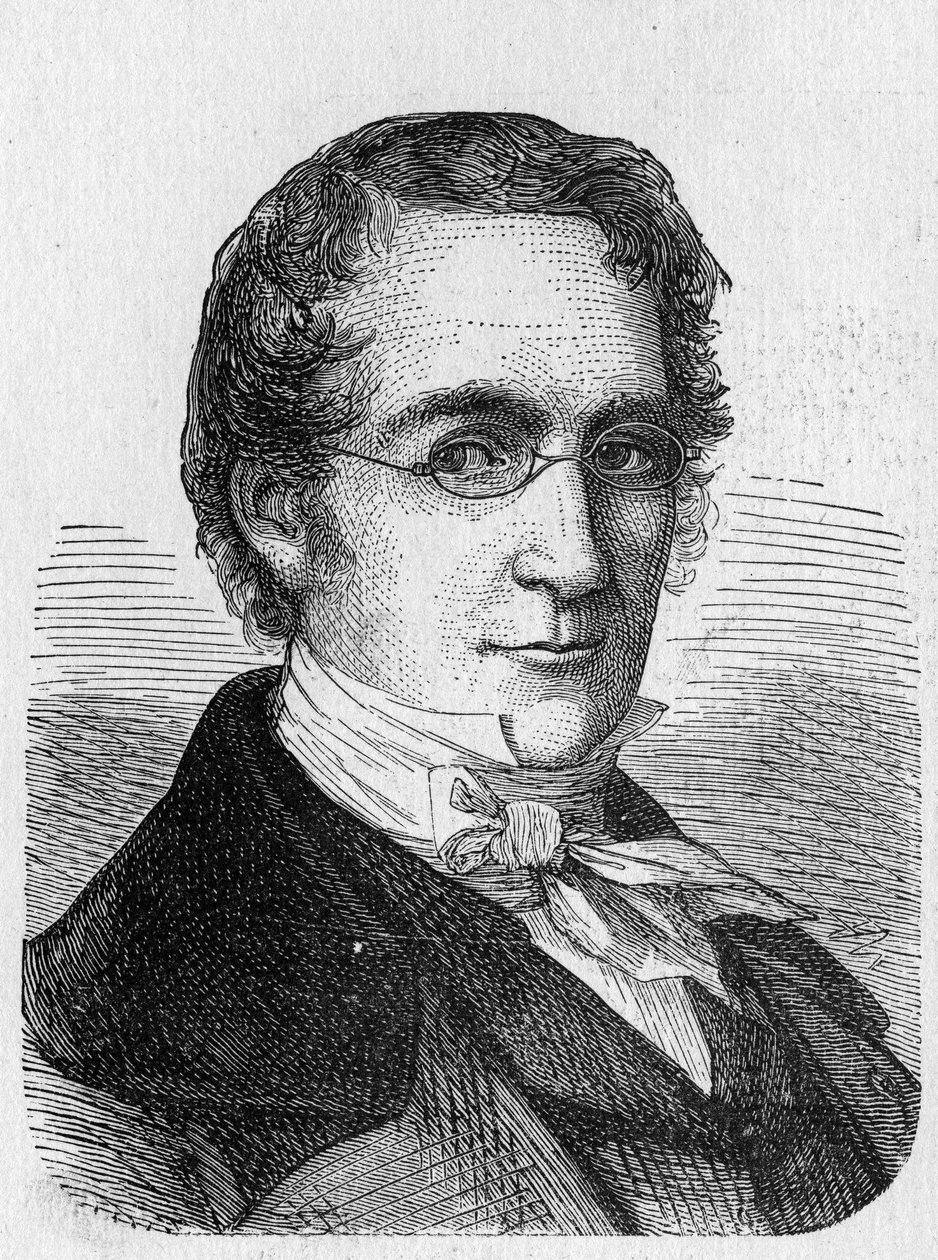 Porträt von Louis-Joseph Gay-Lussac (1778 - 1850) - in Album der Wissenschaft; berühmte Gelehrte; Große Entdeckungen 1896 von French School