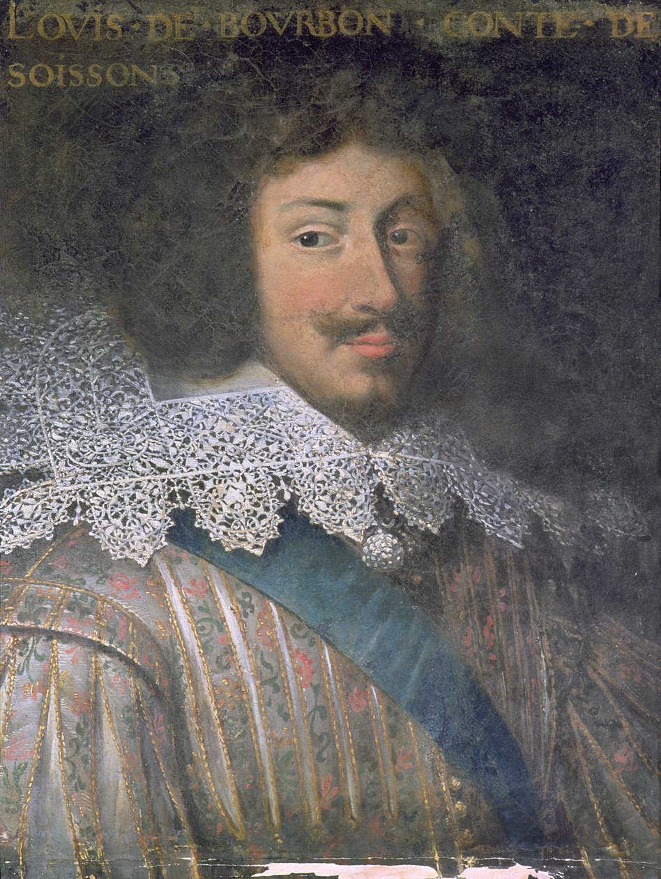 Porträt von Louis von Bourbon (1604-41), Graf von Soissons von French School