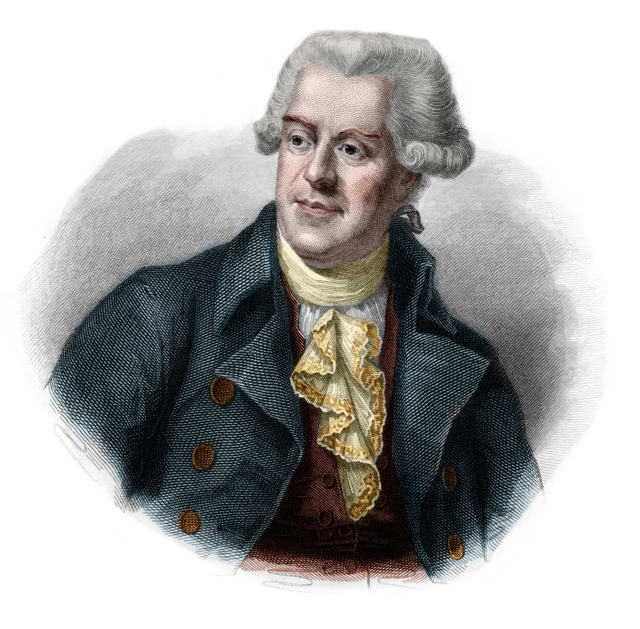 Porträt von Pascal Paoli von French School