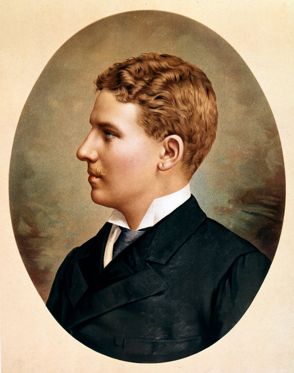 Porträt von Philip, Herzog von Orleans (1838 - 1894) von French School