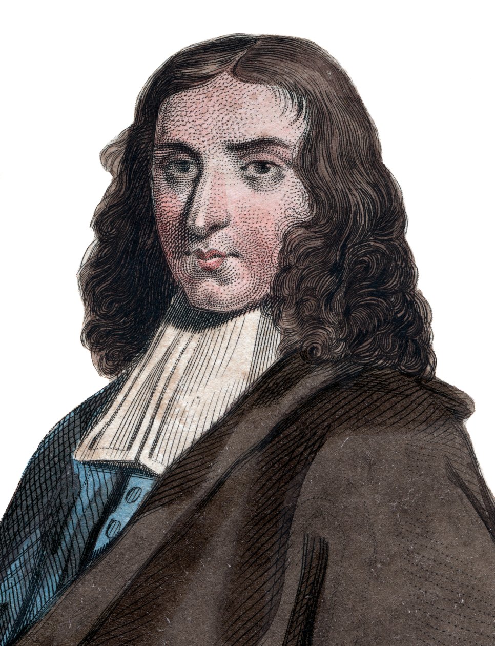Porträt von Pierre Bayle (1647-1706), französischer Philosoph und Schriftsteller von French School