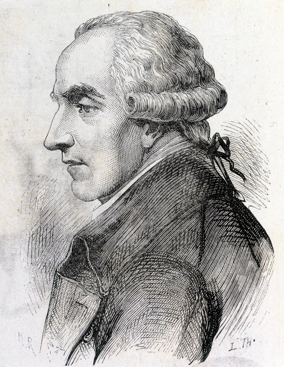Porträt von Pierre Simon de Laplace (1747 - 1827), französischer Astronom, Mathematiker und Physiker - in „Album der Wissenschaft; berühmte Wissenschaftler; Große Entdeckungen“ 1896 von French School