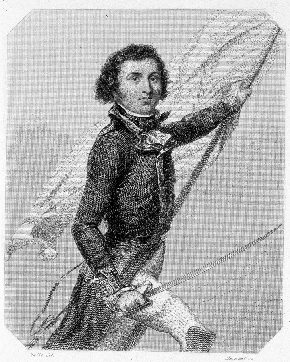Porträt des Herzogs von Chartres und Orleans, der Louis-Philippe I. (1773-1850), König der Franzosen, wurde. In L