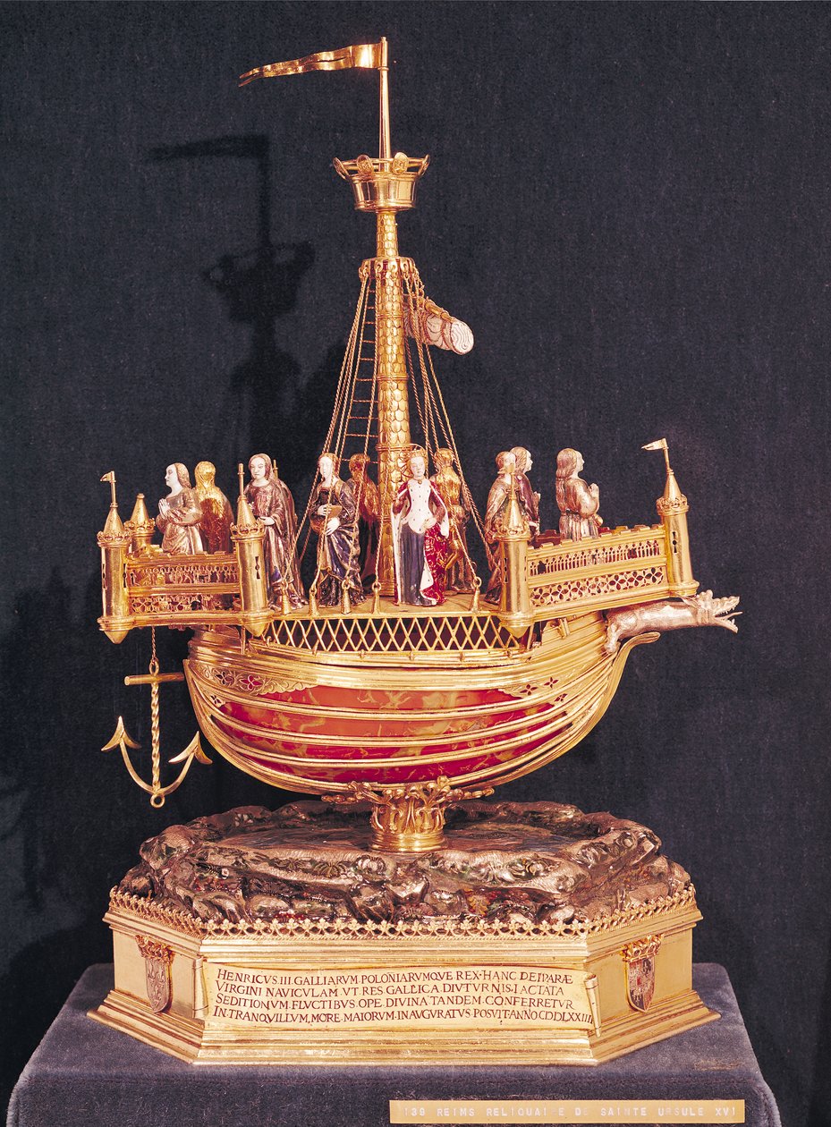 Reliquiar der Heiligen Ursula, 1574 von French School