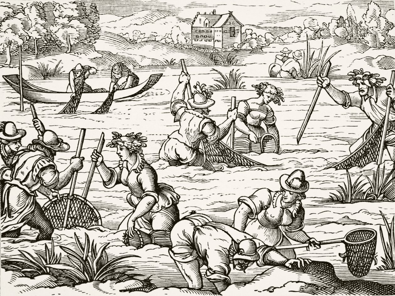 Flussfischen, aus 