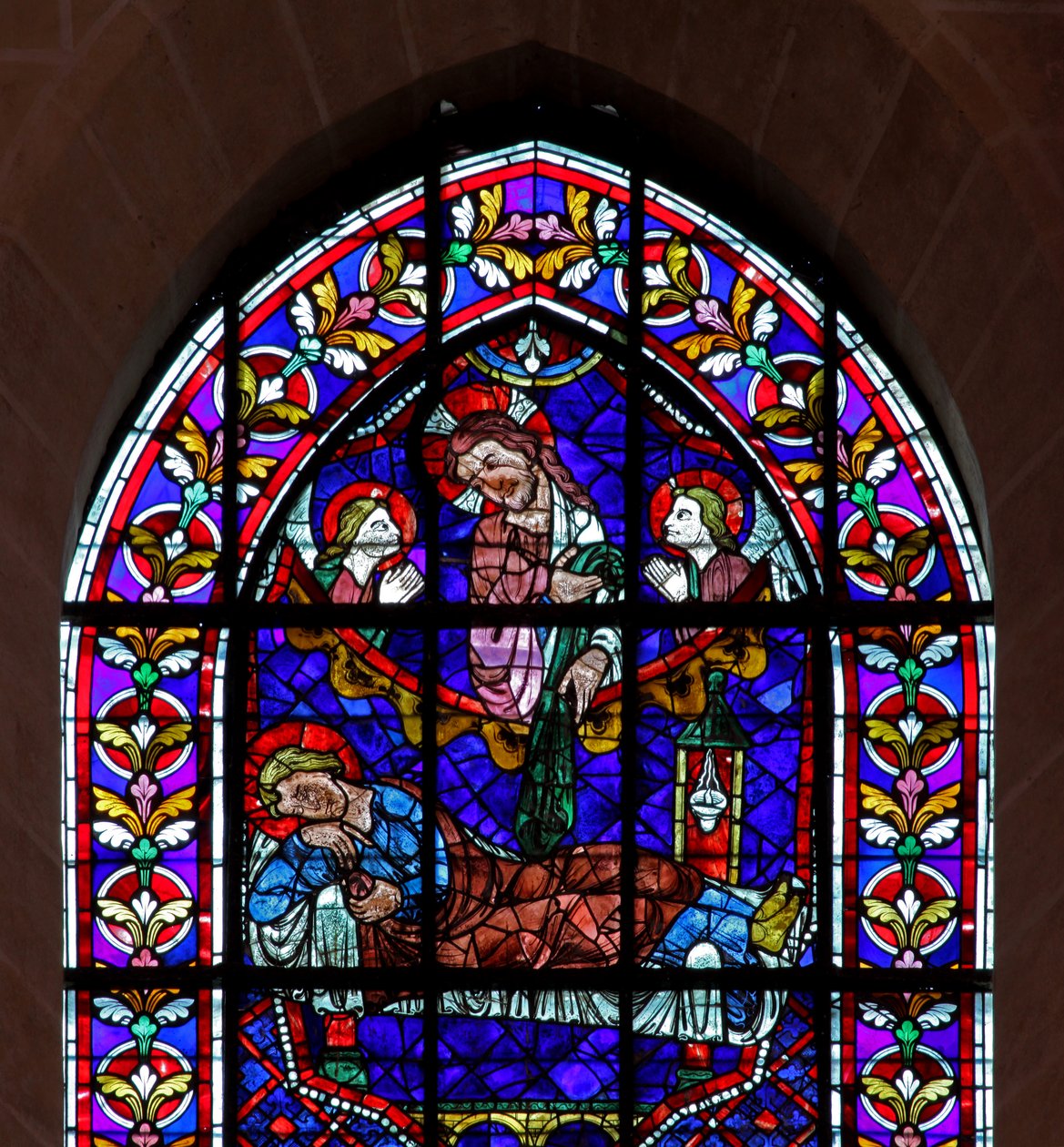 St. Martin - sein Mantel zurückgegeben von French School