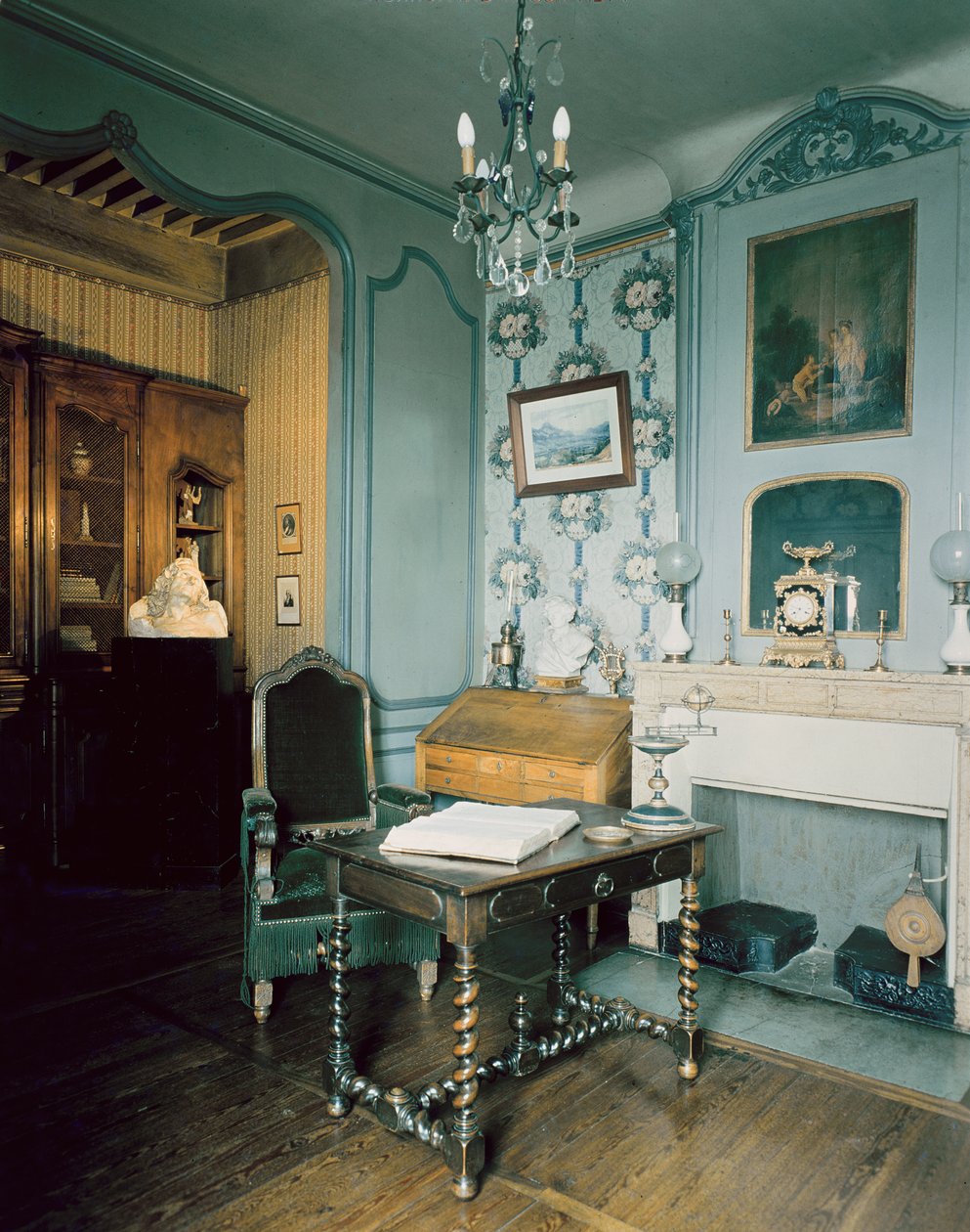 Studie im Geburtsort von Hector Berlioz (1803-69) von French School
