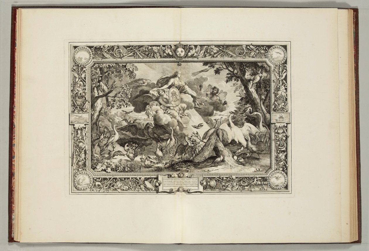 "Tapisseries du Roi, ou sont representez les quatre elemens et les quatre saisons" von Andre Felibien, 1670 von French School