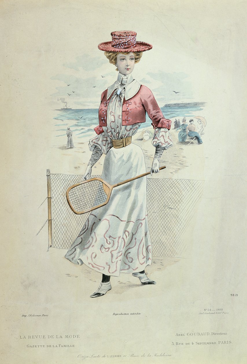 Tennis-Outfit, aus 