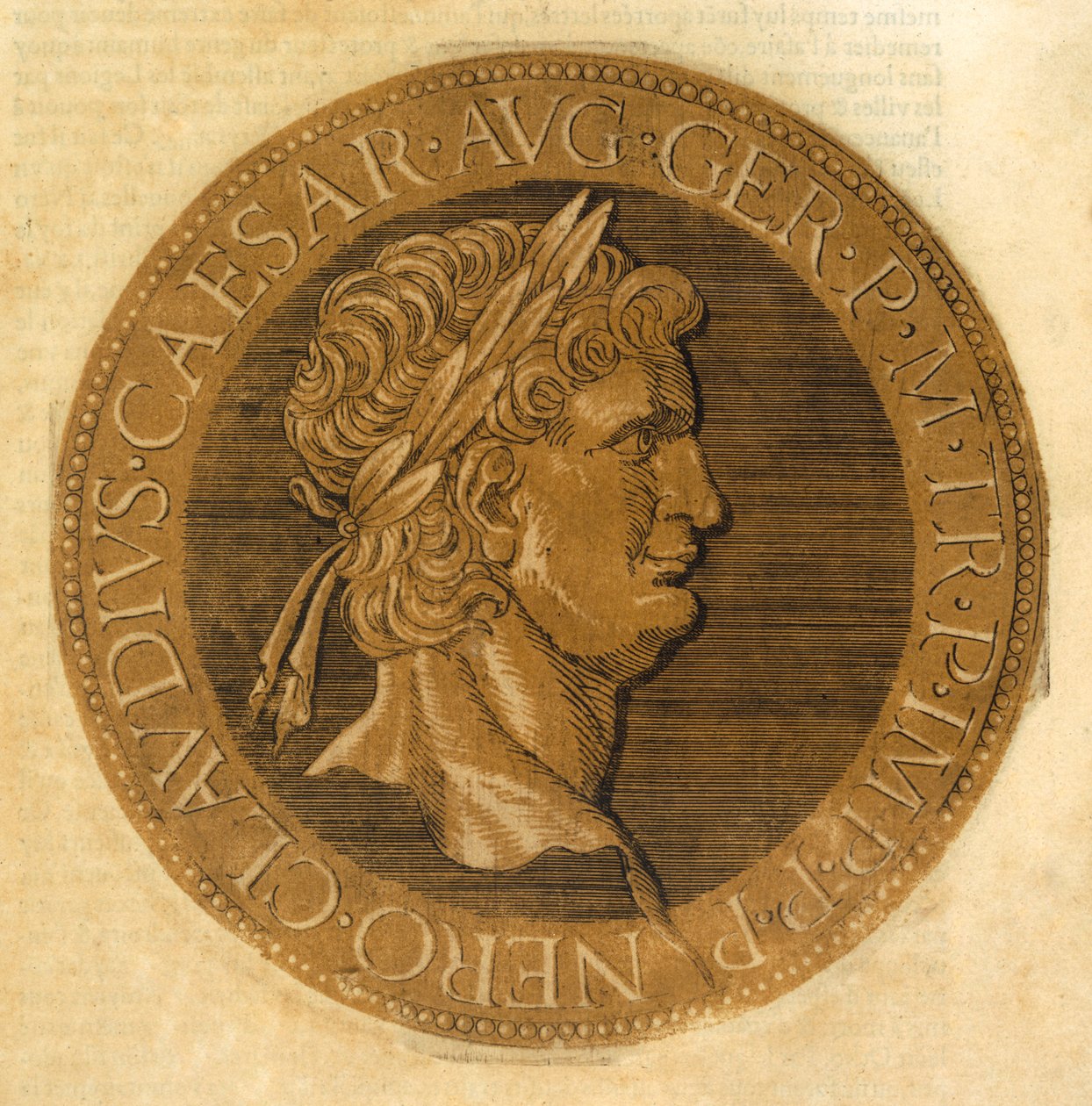 Der Kaiser Nero von French School