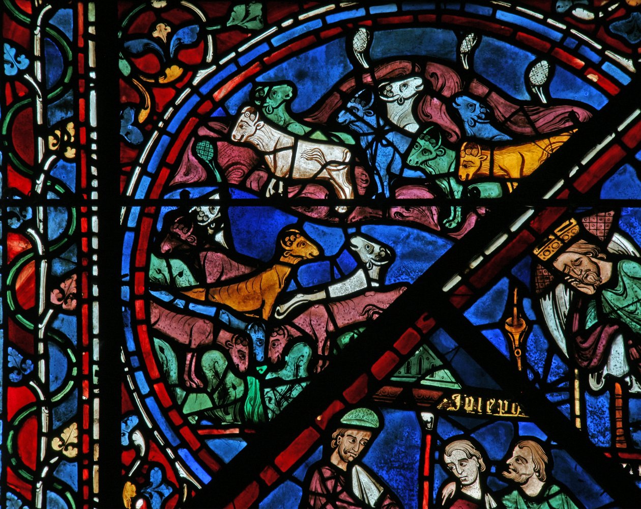 Das Joseph-Fenster: Die fetten und mageren Kühe im Traum von French School