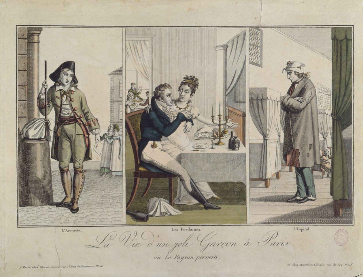 Das Leben eines gut aussehenden Jungen in Paris von French School