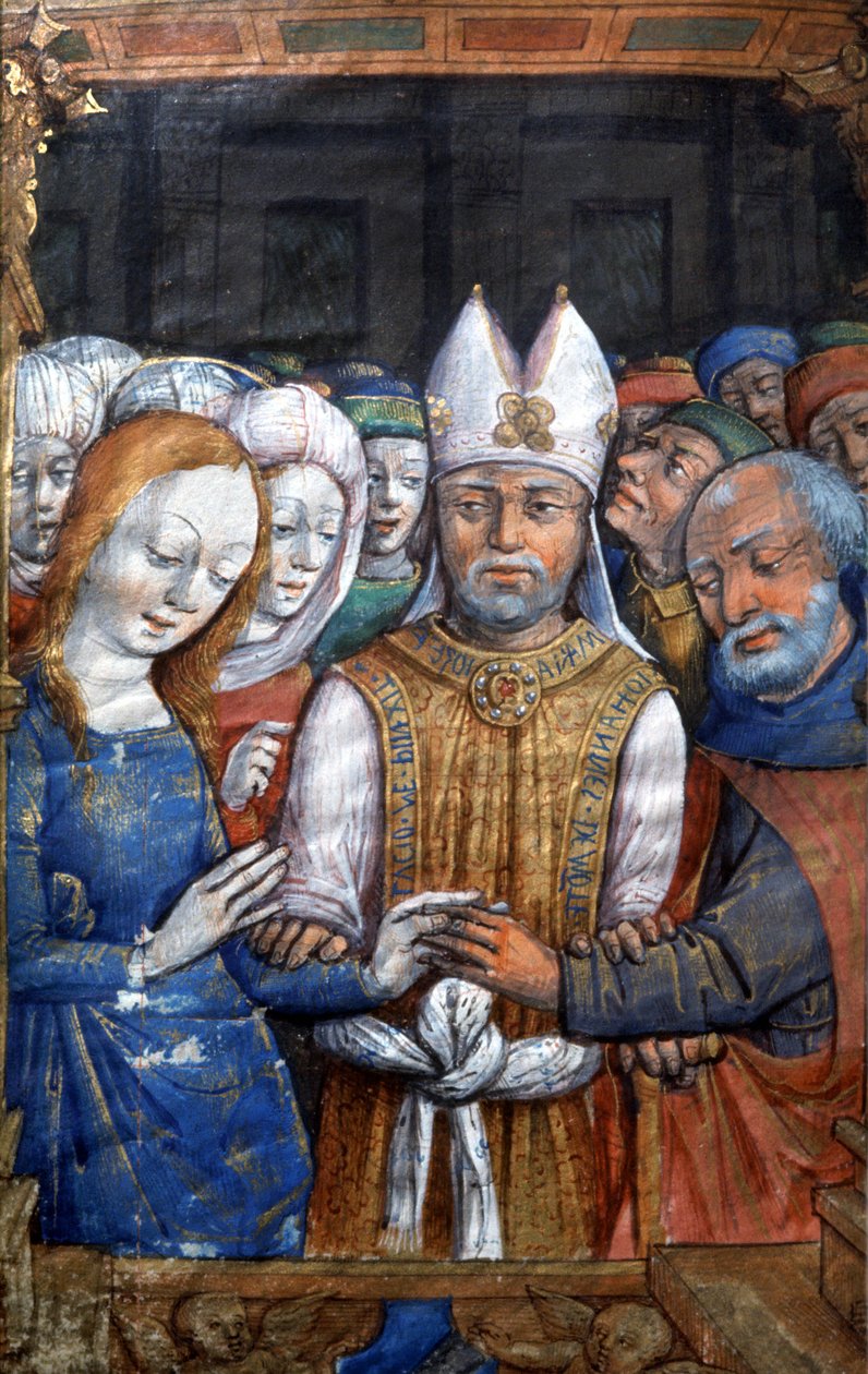 Die Hochzeit von Maria und Joseph von French School