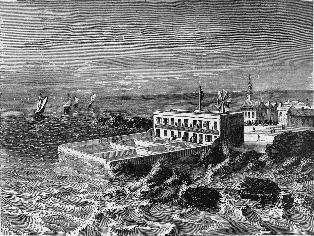 Das ozeanographische Labor von Concarneau. In „Album de la Science“, Éditions Jouvet von French School