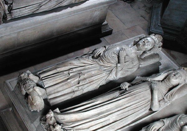 Gräber von Philippe V (1293-1322) 