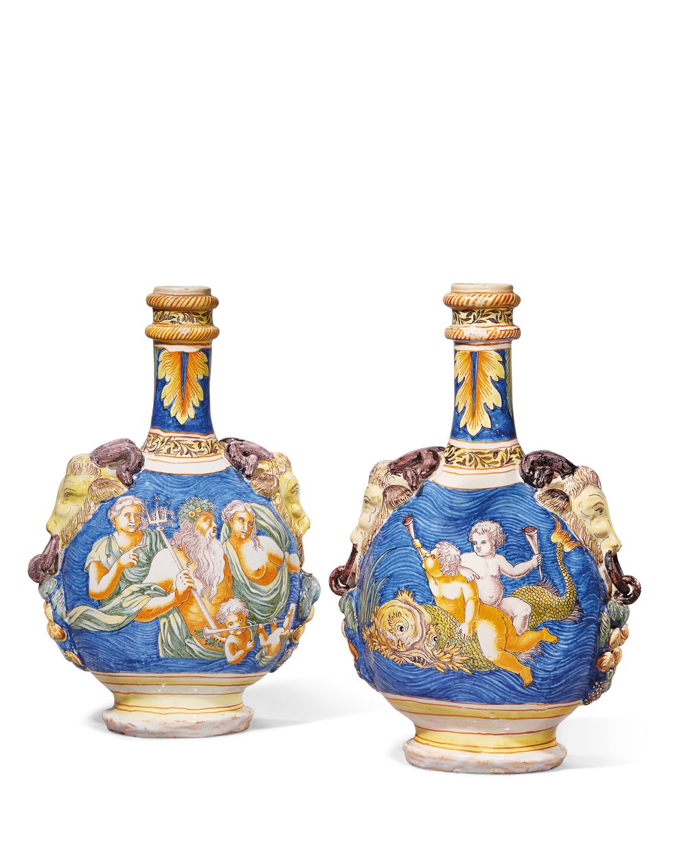 Zwei Kürbisse, Nevers, ca. 1680-1700 von French School