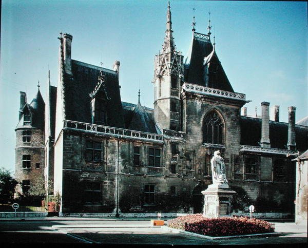 Ansicht des Äußeren, 1443-51 von French School